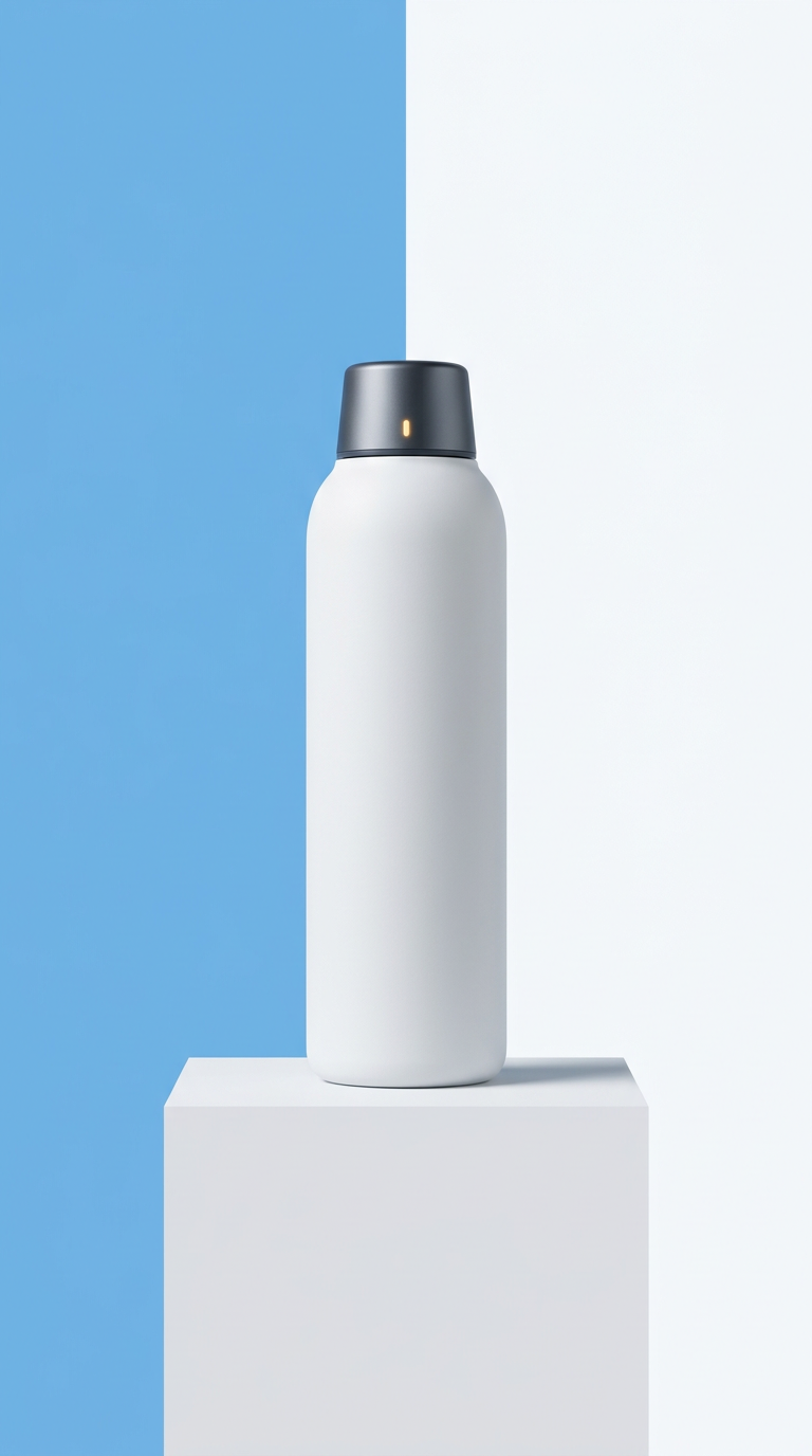 Minimalist Smart Water Bottle with Hydration Reminder