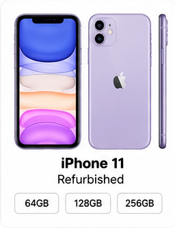 Refurbished iPhone 11 product photo
